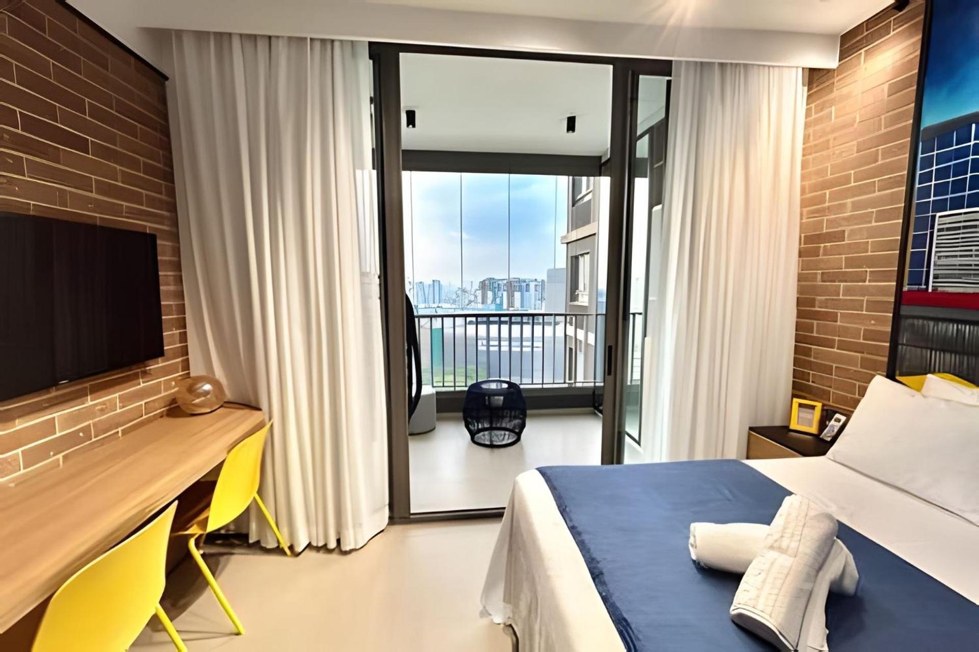 Studio/Moderno/200 M Allianz/Piscina/Wifi/Vaga サンパウロ エクステリア 写真